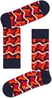 Happy Socks Squiggly Sokken, Rood