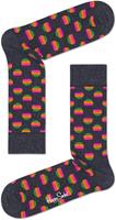 Happy Socks Sunrise Dot Sokken, Grijs