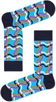 Happy Socks Squiggly Blauw