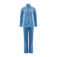 Pastunette velours huispak - Cadat Blue - Nos - Warm winter pyjama pak dames