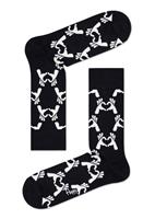 Happy Socks Love Sokken, Zwart/Wit