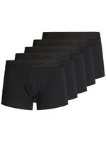 Jack & jones 5-pack Boxer Shorts Heren Zwart