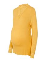 mamalicious Langarmshirt MLREESE Golden Apricot