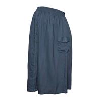 MAMA.LICIOUS Viscose Zwangerschapsrok Dames Blauw