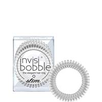 invisibobble smalle haarband - zilverkleurig