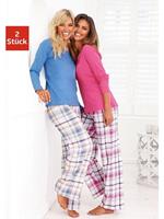 Arizona Pyjama met broek met ruitdessin (Set van 2)