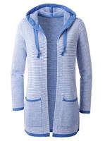 Your Look... for less! Gebreid vest met capuchon