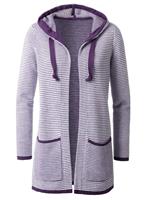 Your Look... for less! Gebreid vest met capuchon