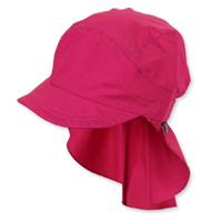 Sterntaler Schirmmütze mit Nackenschutz, magenta, pink