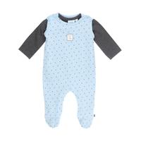 Feetje romperpakje 2-delig mini-personage blauw