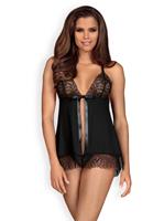 Elegantes Babydoll mit Spitze von Obsessive