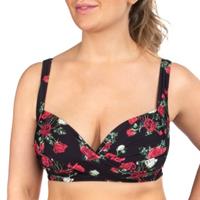 panosemporio Panos Emporio Wild Roses Medea Bikini Top 