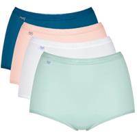 Sloggi 4 stuks Basic Plus Maxi Panty 