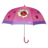 Playshoes paraplu fuchsia lieveheersbeestje