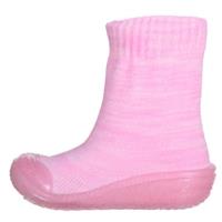Playshoes soksloffen knitted roze