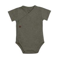 Baby's Only Rompertje Melange - Khaki - 50 - 100% ecologisch katoen
