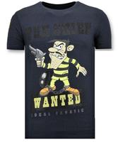 Local Fanatic T-shirt opdruk the chief wanted