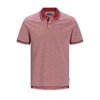 JACK & JONES PREMIUM slim fit polo rood