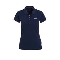 Superdry polo met logo donkerblauw