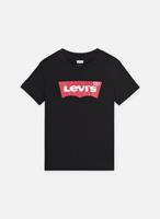 Levi's Kids T-shirt Batwing met logo zwart