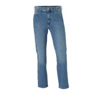 high waist loose fit jeans blauw
