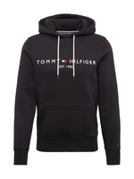 tommyhilfiger Tommy Hilfiger - Hoodie met geborduurd vlaglogo in zwart