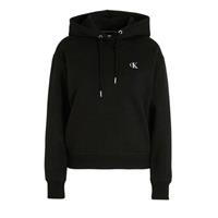 Zwarte Calvin Klein Sweater Ck Embroidery Hoodie