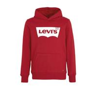 Levi's Hoodie, Logo-Brustprint, Kängurutasche, für Jungen, rot
