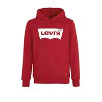 Levi's Kids hoodie met logo rood/wit