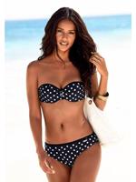 Lascana Beugelbikini in bandeaumodel met sieraccessoires