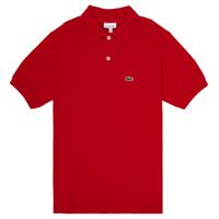 Lacoste Regular Fit Lacoste-Kinder-Polo aus Petit Piqué - Rot 