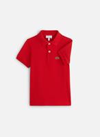 Lacoste Regular Fit Lacoste-Kinder-Polo aus Petit Piqué - Rot 