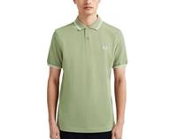 Fred Perry - Twin Tipped Shirt - Groene Polo