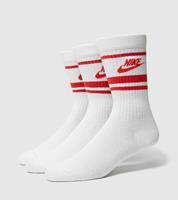 Nike 3-Pack Essential Stripe Socks, White
