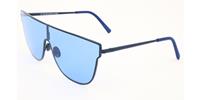 Retrosuperfuture Sonnenbrillen Retrosuperfuture Lenz Flat Top Blue L 95H
