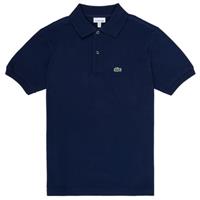 Lacoste Regular Fit Lacoste-Kinder-Polo aus Petit Piqué - Navy Blau 