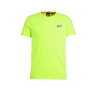 Superdry T-Shirt Herren OL NEON LITE TEE Neon Yellow