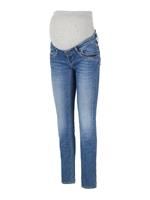 Straight Fit Zwangerschapsjeans Dames Blauw