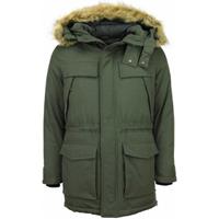 Enos Parka Jas  Parka Jas Bontkraag