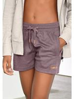 Bench. Loungewear Relaxshorts Sweatbroek met korte zijopeningen en zijzakken, loungewear