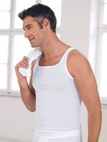 T-shirt Mey Noblesse Athletic Singlet Wit