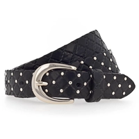 B.belt Ledergürtel »LILOU GOLD« Nieten