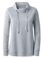Classic Basics Casual Looks Sweatshirt mit asymmetrischem Kragen