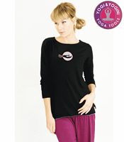 Phoenix Import Yoga Top Biologisch Katoen Chakra S-M