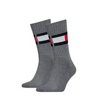 Tommy Hilfiger Flag Middle Grey Melange1-pack
