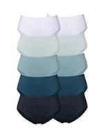 Petite fleur Heupslip van elastisch katoen (set, 10 stuks, 10 stuks)
