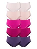 Petite fleur Heupslip van elastisch katoen (set, 10 stuks, 10 stuks)