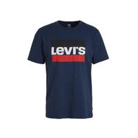 Levi's T-shirt met grote logoprint