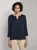 Tom Tailor mine to five T-Shirt Basic Tunika-Shirt