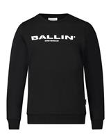 Ballin Amsterdam Sweatshirt kids original crewneck zwart